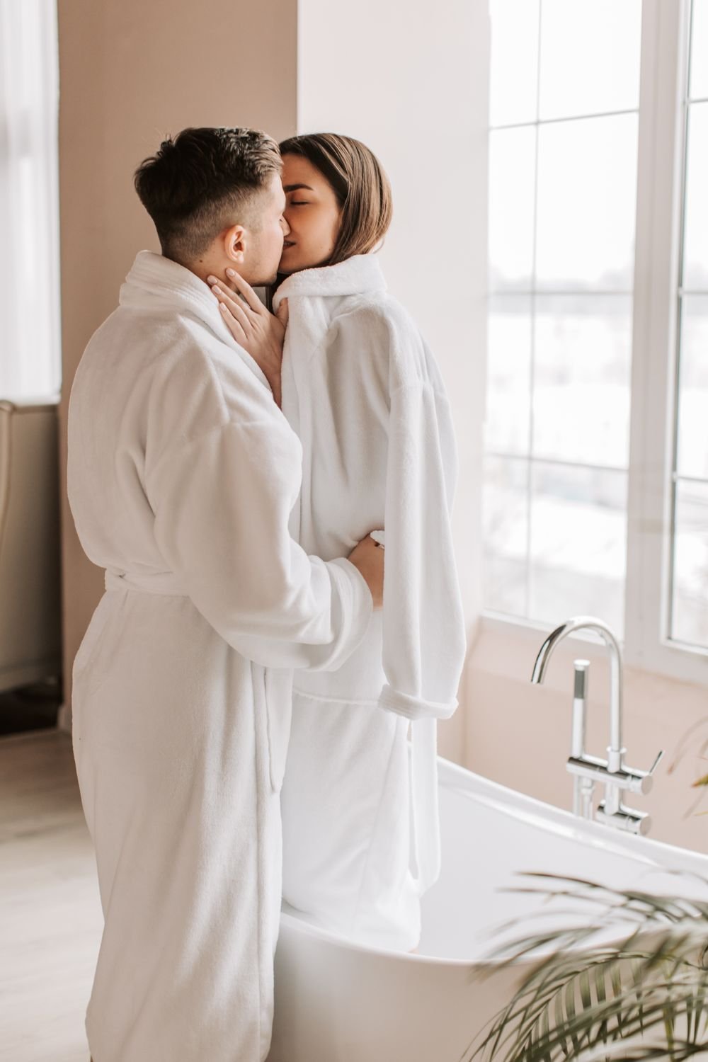 Utopia Cotton Waffle Weave Bathrobe